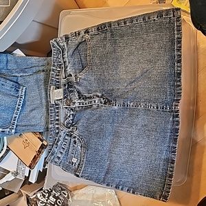 Vintage Refuge size 9 mini skirt